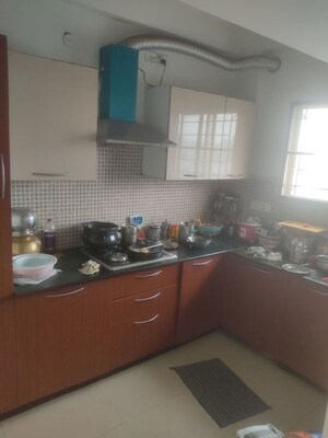 Kitchen in 3 BHK Apartment at Cyber Towers Miyapur, Miyapur – for Sale