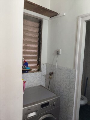 Bathroom in 2 BHK Apartment at Royal Classic Co Op Society, Andheri West – for Rent