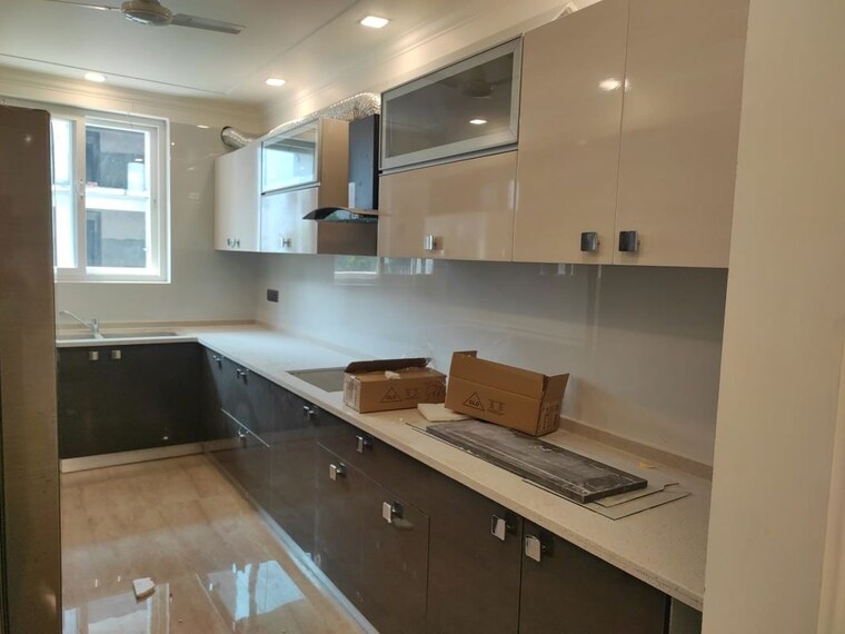 Kitchen, puri-aman-vilas 4 Bedroom 333 Sq.Yd. Builder Floor In Sector 89 Faridabad 10090793