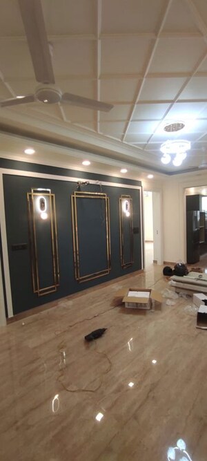 Living Room in 4 BHK Builder Floor at Puri Aman Vilas, Sector 89 – for Sale