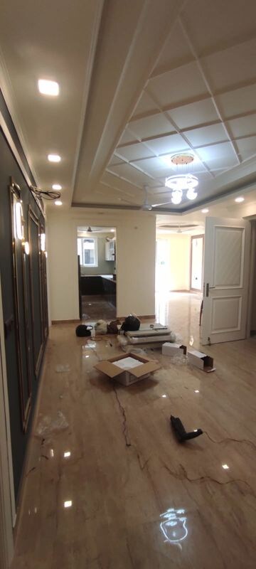 Living Room in 4 BHK Builder Floor at Puri Aman Vilas, Sector 89 – for Sale