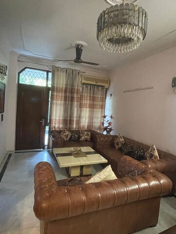 Living Room in 3 BHK Builder Floor at Lajpat Nagar 4 – for Rent