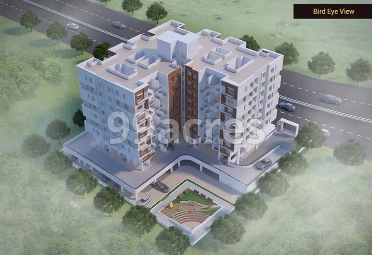 Master Plan, wakadkar-pavilion-79 2 Bedroom 900 Sq.Ft. Apartment In Hinjewadi Pune 10090796