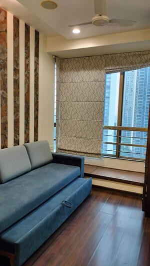 Living Room in 5 BHK Apartment at Oberoi Realty Woods, Goregaon East – for Rent
