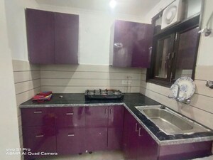 Kitchen in 2 BHK Builder Floor at Saket – for Rent