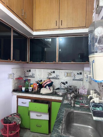 Kitchen in 1 BHK Independent House at Gomti Nagar – for Rent