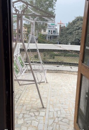 Balcony in 1 BHK Independent House at Gomti Nagar – for Rent