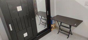 Staircase in 2 BHK Apartment at G K Armada, Wakad – for Rent