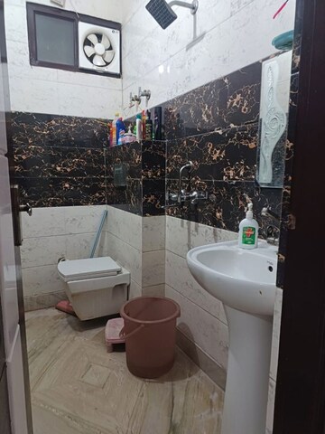 Bathroom in 2 BHK Builder Floor at Dwarka Mor – for Sale