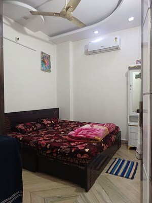 Bedroom in 2 BHK Builder Floor at Dwarka Mor – for Sale