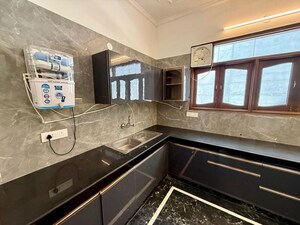 Kitchen in 3 BHK Builder Floor at DLF Atria, Dlf Phase ii – for Rent