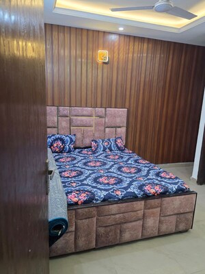 Bedroom in 4 BHK Builder Floor at Freedom Fighters Enclave – for Rent