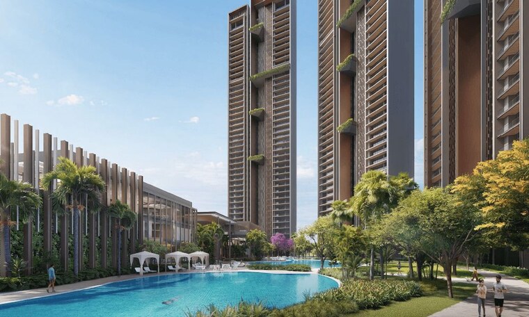 Exterior View, signature-global-titanium-spr 3.5 Bedroom 2780 Sq.Ft. Apartment In Sector 71 Gurgaon 10091187