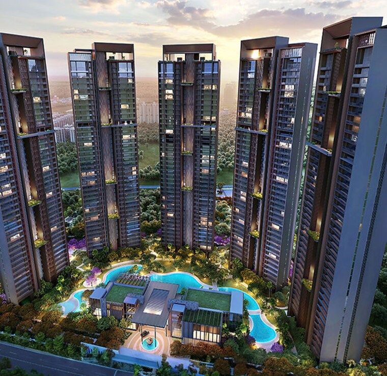 Exterior View, signature-global-titanium-spr 3.5 Bedroom 2780 Sq.Ft. Apartment In Sector 71 Gurgaon 10091187