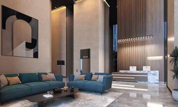 Building Lobby in 3.5 BHK Apartment at Signature Global Titanium SPR, Sector 71 – for Sale
