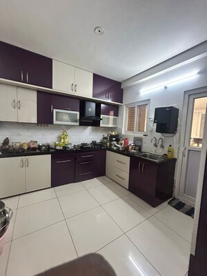 Kitchen in 3 BHK Apartment at Aparna HillPark Silver Oaks, Chanda Nagar – for Rent