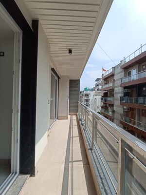 Balcony in 4 BHK Builder Floor at Freedom Fighters Enclave – for Sale