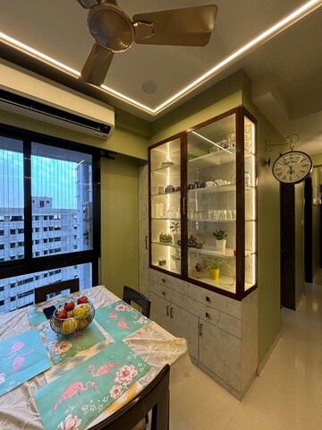 Living Room in 2 BHK Apartment at Sunteck Avenue 2, Goregaon West – for Rent