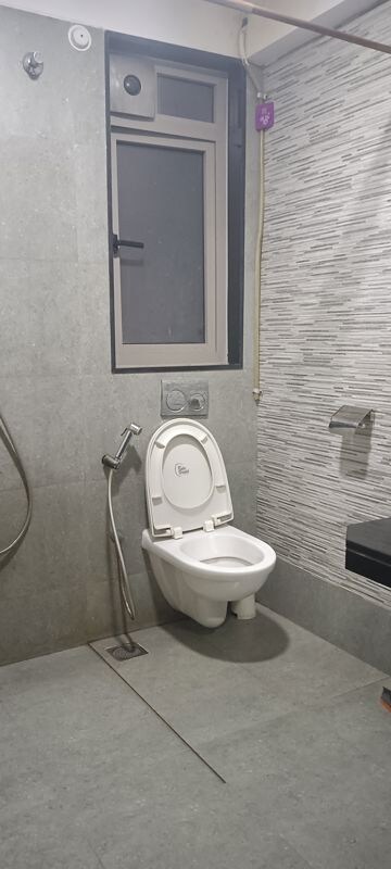 Bathroom in 3.5 BHK Apartment at Adani Group Western Heights, Andheri West – for Rent
