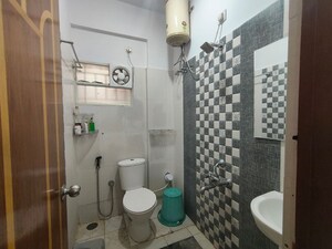 Bathroom in 3 BHK Apartment at Shivaganga Opal, Jp Nagar – for Sale