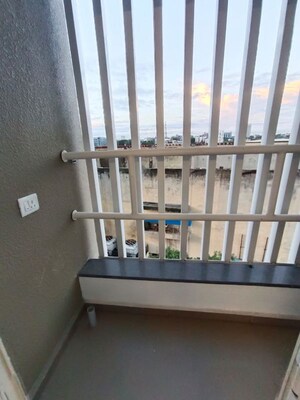 Balcony in 2 BHK Apartment at Runwal The Central Park, Chinchwad – for Sale