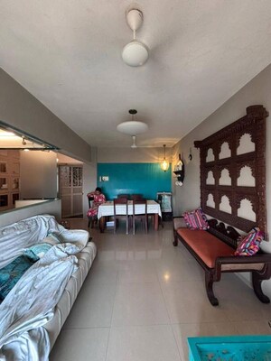 Living Room in 2 BHK Apartment at Ankur CHS Andheri West, Andheri West – for Rent