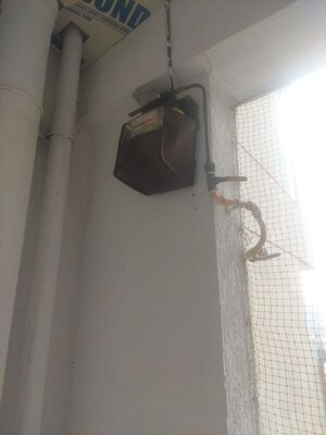 Bathroom in 1 BHK Apartment at Omkar Signet, Malad East – for Rent