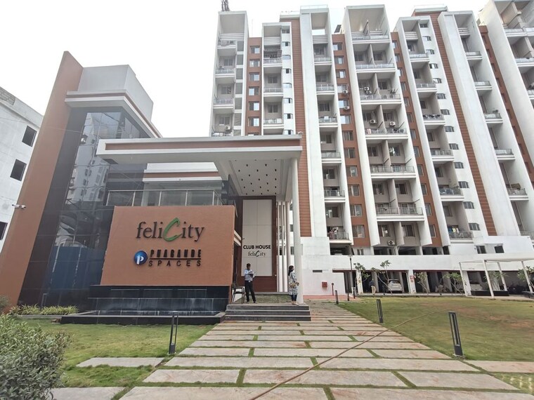 Exterior View, pharande-felicity-cluster-a 3 Bedroom 1200 Sq.Ft. Apartment In Ravet Pune 10091577