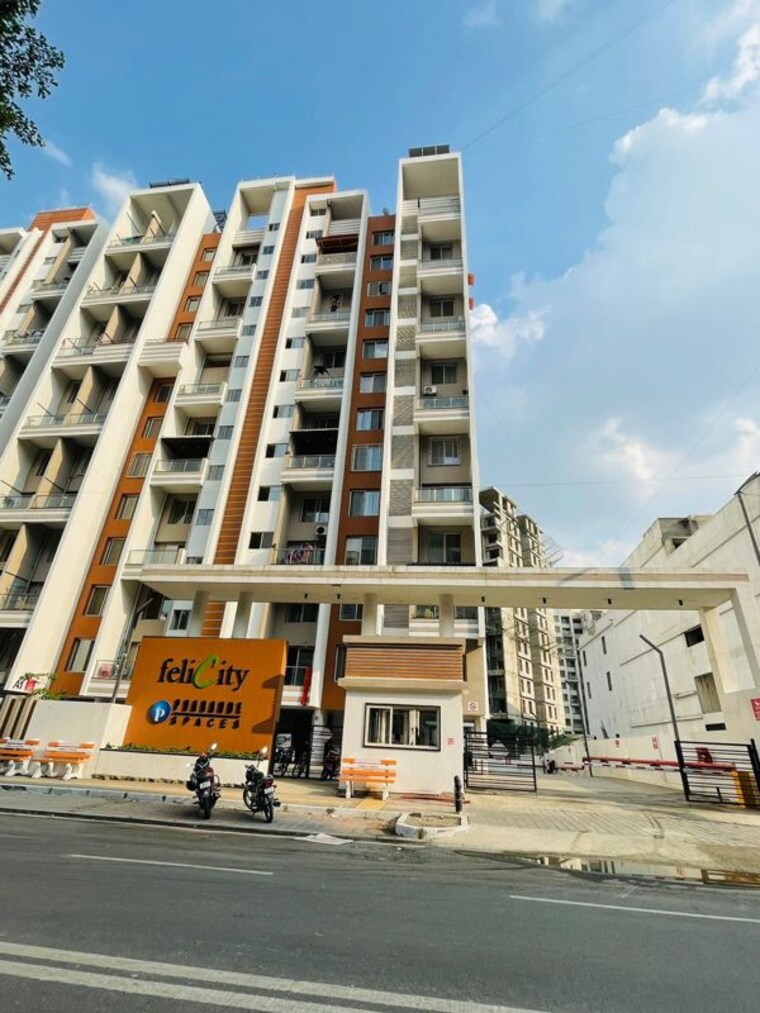 Exterior View, pharande-felicity-cluster-a 3 Bedroom 1200 Sq.Ft. Apartment In Ravet Pune 10091577