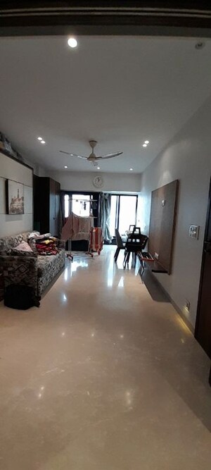 Living Room in 3 BHK Apartment at Juhu – for Rent