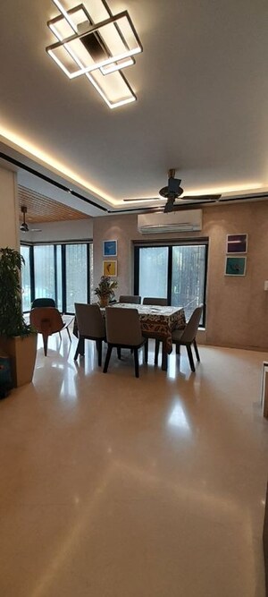 Living Room in 3 BHK Apartment at Juhu – for Rent