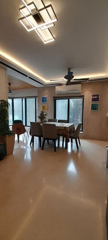 Living Room in 3 BHK Apartment at Juhu – for Rent