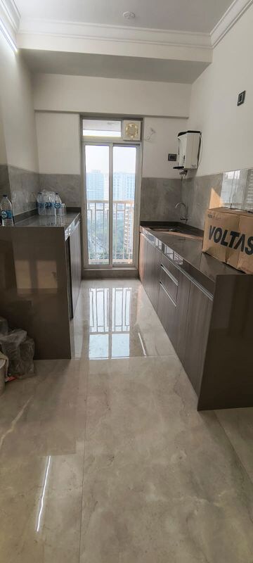 Kitchen in 1 BHK Apartment at Crescent Silverwoods, Powai – for Sale