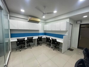 Team Area in  Office Space at Goyal Titanium Heights, Prahlad Nagar – for Rent