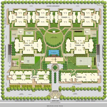 Master Plan in 3.5 BHK Apartment at Paras Seasons, Sector 168 – for Sale