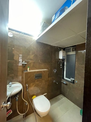 Bathroom in 1.5 BHK Apartment at MICL Aaradhya One Earth, Ghatkopar East – for Rent