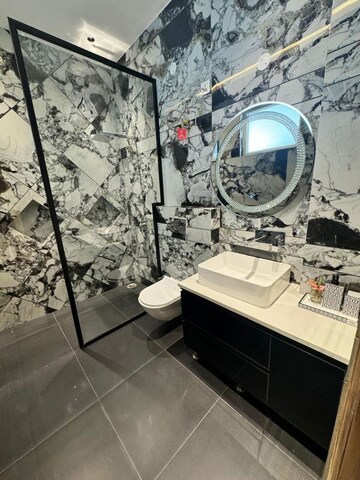 Attached Bathroom in 3 BHK Apartment at Banur – for Sale