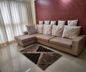 Living Room in 2 BHK Apartment at Swamee Keys Woods, Wakad – for Rent