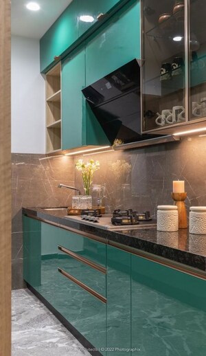 Kitchen in 3 BHK Apartment at Kanakia Miami, Mahim – for Rent