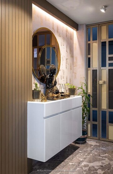 Building Lobby in 3 BHK Apartment at Kanakia Miami, Mahim – for Rent