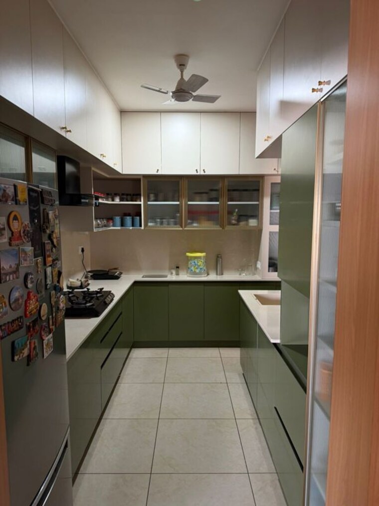 Kitchen, prestige-song-of-the-south 3 Bedroom 1598 Sq.Ft. Apartment In Yelenahalli Bangalore 10092210