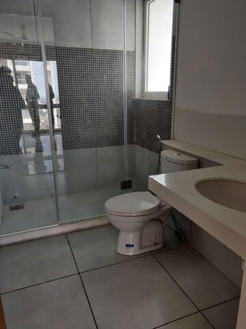 Bathroom in 3 BHK Apartment at Marvel Brisa, Baner – for Rent