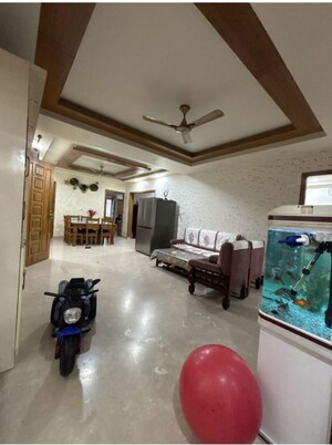 Living Room in 5 BHK Builder Floor at DLF Centre Point, Sector 11 – for Sale