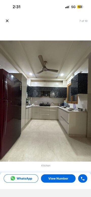 Kitchen in 5 BHK Builder Floor at DLF Centre Point, Sector 11 – for Sale