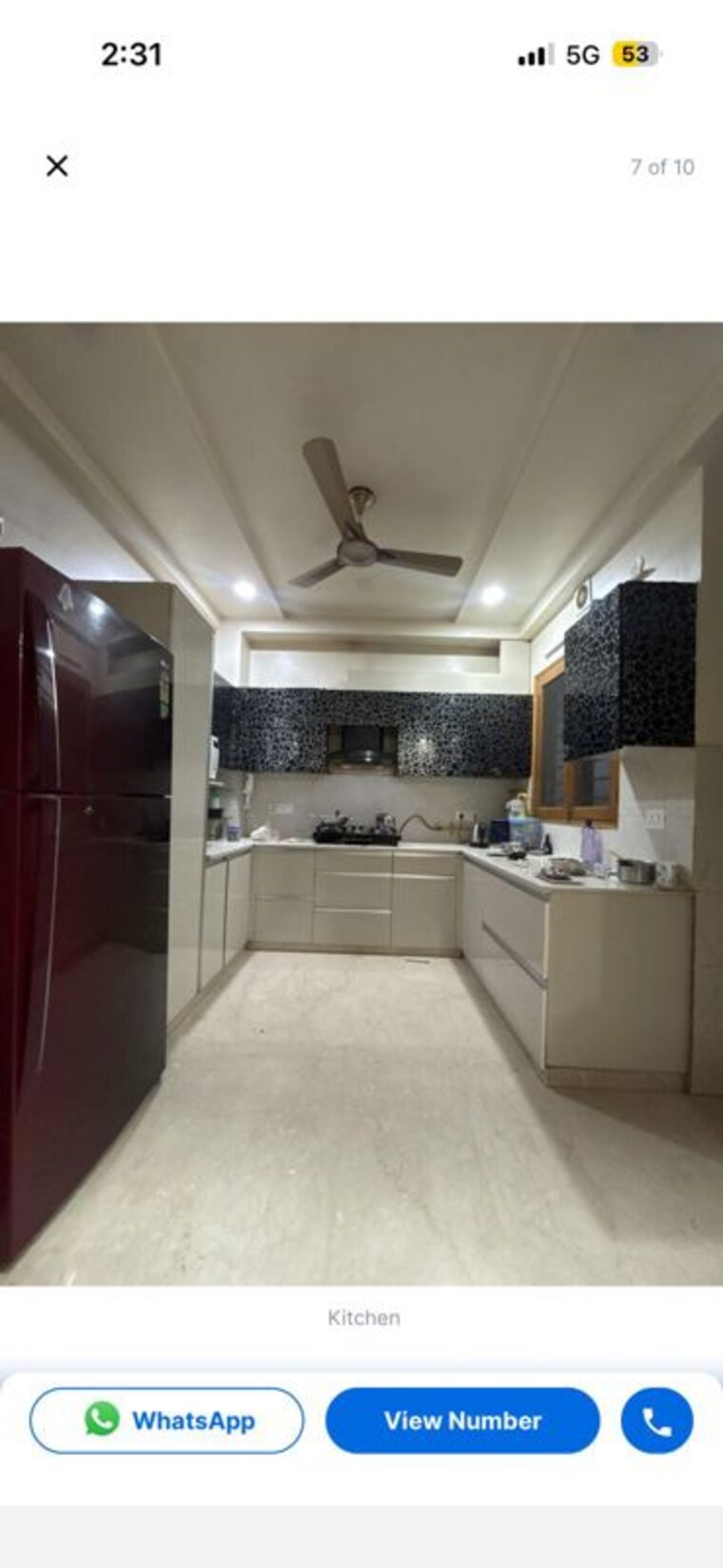 Kitchen, dlf-centre-point 5 Bedroom 300 Sq.Yd. Builder Floor In Sector 11 Faridabad 10092468