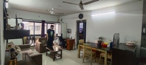 Living Room in  Apartment at Kanakia Rainforest, Andheri East – for Rent