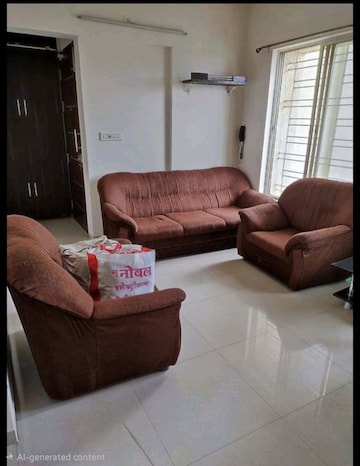 Living Room in 3 BHK Apartment at 33 Keshavkunj, Mundhwa – for Rent