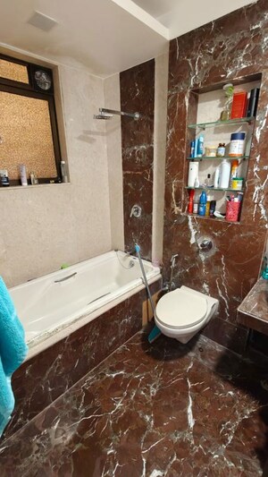 Bathroom in 3 BHK Apartment at Ekta California, Nibm Road – for Sale