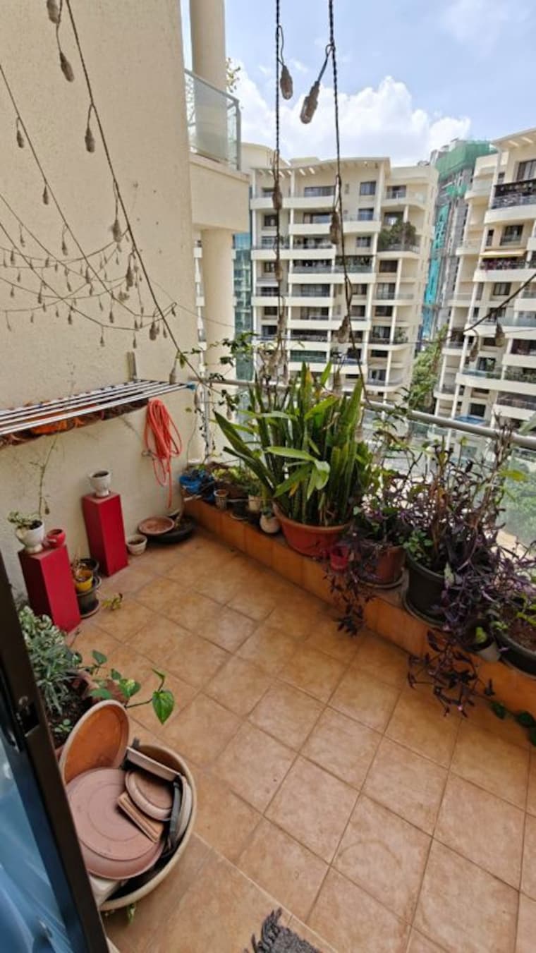 Balcony, ekta-california 3 Bedroom 2100 Sq.Ft. Apartment In Nibm Road Pune 10092505