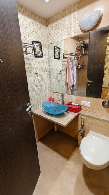 Bathroom in 3 BHK Apartment at Ekta California, Nibm Road – for Sale